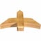 Ekena Millwork Bellingham Rough Sawn Timber Gable Bracket, Western Red Cedar, 36"W x 19"H x 6"D x 6"F, 13/12 Pitch GBW036X19X0606BEL00RWR - alternate 2